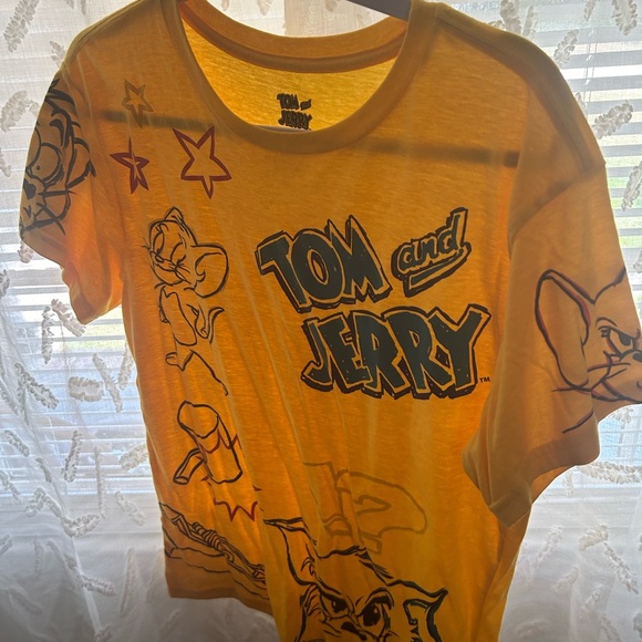 Yellow and Green Multicolored T- Shirt - Picture 4 of 4